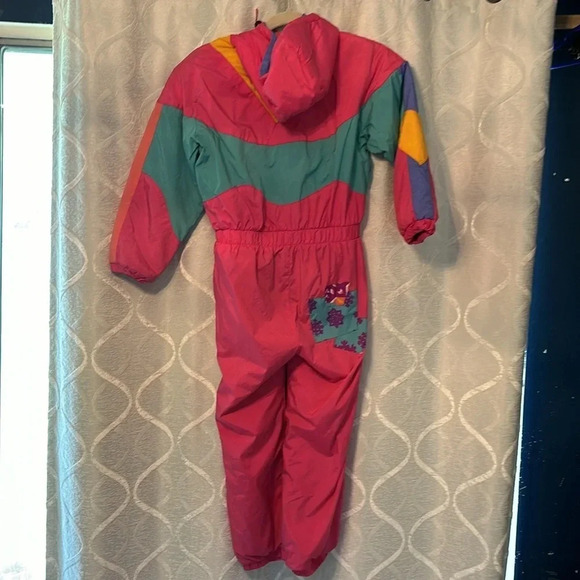 vintage ski suit obermeyer brand youth size 7 Heart Beat Style - Picture 9 of 15